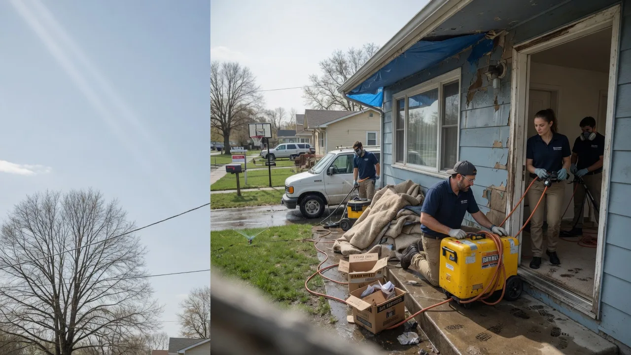 Basement Flood Cleanup in Amonate, VA near me